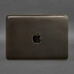 Шкіряний чохол для MacBook 14 дюйм темно-коричневий Crazy Horse BlankNote