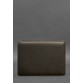 Кожаный чехол для MacBook Pro 13'' Темно-коричневый BlankNote