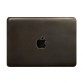 Кожаный чехол для MacBook 14 дюйм темно-коричневый Crazy Horse BlankNote