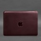 Кожаный чехол для MacBook Pro 13'' Бордовый BlankNote