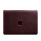Шкіряний чохол для MacBook 14 дюйм бордовий Crazy Horse BlankNote