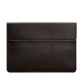 Кожаный чехол-конверт на магнитах для MacBook 14 темно-коричневый BlankNote
