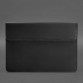 Кожаный чехол-конверт на магнитах для MacBook Pro 13'' Черный BlankNote