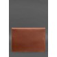 Кожаный чехол-конверт на магнитах для MacBook Pro 13'' рыжий BlankNote