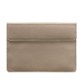 Шкіряний чохол-конверт на магнітах для MacBook 14 світло-бежевий BlankNote