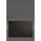 Шкіряний чохол-конверт на магнітах для MacBook Pro 13'' Темно-коричневий BlankNote