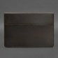 Шкіряний чохол-конверт на магнітах для MacBook Pro 13'' Темно-коричневий BlankNote