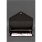 Шкіряний клатч (портмоне) на кнопці 5.0 Темно-коричневий краст BlankNote