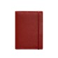 Кожаная обложка для паспорта красная краст BlankNote
