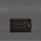 Шкіряна обкладинка-портмоне для посвідчення учасника бойових дій (УБД) темно-коричнева BlankNote
