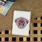 Обложка для паспорта "Ethnic monkey" + блокнотик BlankNote