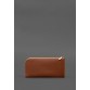 Шкіряне портмоне-купюрник на блискавці 14.1 світло-коричневе BlankNote