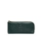 Шкіряний гаманець-купюрник на зеленій блискавці BlankNote