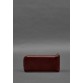 Бордовый кошелёк-купюрник на молнии  BlankNote