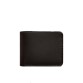 Кожаное портмоне с зажимом темно-коричневое краст BlankNote