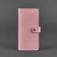 Кожаное женское портмоне 7.0 розовое BlankNote