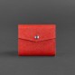 Жіночий шкіряний гаманець червоний Saffiano BlankNote