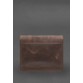 Кожаная сумка-портфель Classic темно-коричневый Crazy Horse BlankNote