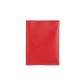 Кожаная паспортная обложка красная сафьян BlankNote