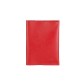 Кожаная паспортная обложка красная сафьян BlankNote