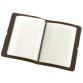 Холдер для карточек орехового цвета с натуральной кожи  BlankNote