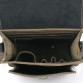 Шкіряна сумка-планшет оливкового кольору  Old master