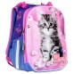 Школьный каркасный ранец с котиком Class