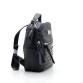 Крутий молодіжний рюкзак чорного кольору David Jones