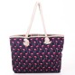 Пляжная сумка с розовыми фламинго Dilan
