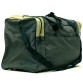 Зеленая дорожная сумка из жатки Wallaby
