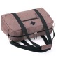 Небольшая дорожно-спортивная сумка коричневого цвета Wallaby