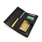 Практичний жіночий гаманець темно-коричневого кольору Canpellini