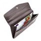 Симпатичний жіночий гаманець шоколадного кольору Canpellini
