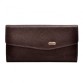 Симпатичний жіночий гаманець шоколадного кольору Canpellini