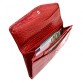Яскравий червоний гаманець на кнопці Canpellini