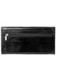 Жіночий гаманець зі шкіри чорний лазер Canpellini