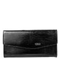 Жіночий гаманець зі шкіри чорний лазер Canpellini