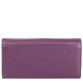 Стильний шкіряний гаманець бузкового кольору Canpellini