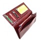 Компактный женский кошелек бордового цвета Canpellini