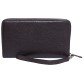 Темно-коричневий жіночий гаманець-барсетка Canpellini