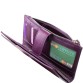 Фиолетовый кожаный кошелек на два отделения Canpellini