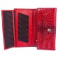 Красивый красный лакированный кошелёк Desisan
