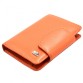 Оранжевый кожаный кошелёк Desisan