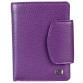 Кожаный кошелек фиолетового цвета Desisan