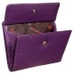 Яркий фиолетовый кошелек из кожи Desisan