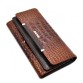 Місткий жіночий гаманець рудого кольору Desisan