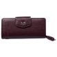 Зручний жіночий гаманець шикарного кольору марсала Desisan
