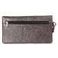 Шикарний сріблястий гаманець-клатч Desisan