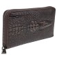 Рельєфний гаманець коричневого кольору Buffalo Bags