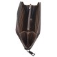 Рельефный кошелёк коричневого цвета Buffalo Bags